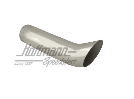 Terminale di scarico DTM, lucidato, 70 mm | TU 250 000 | 120-6270