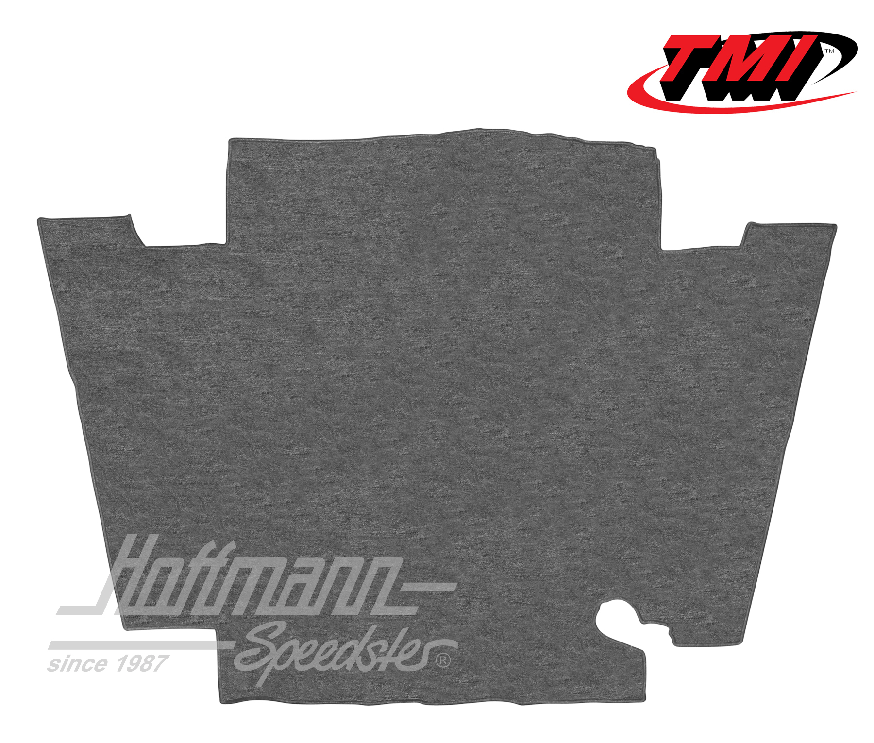 Tappeto, bagagliaio, Karmann Ghia, nero, 59-67 | 34-T1557-301 | 066-0054-10