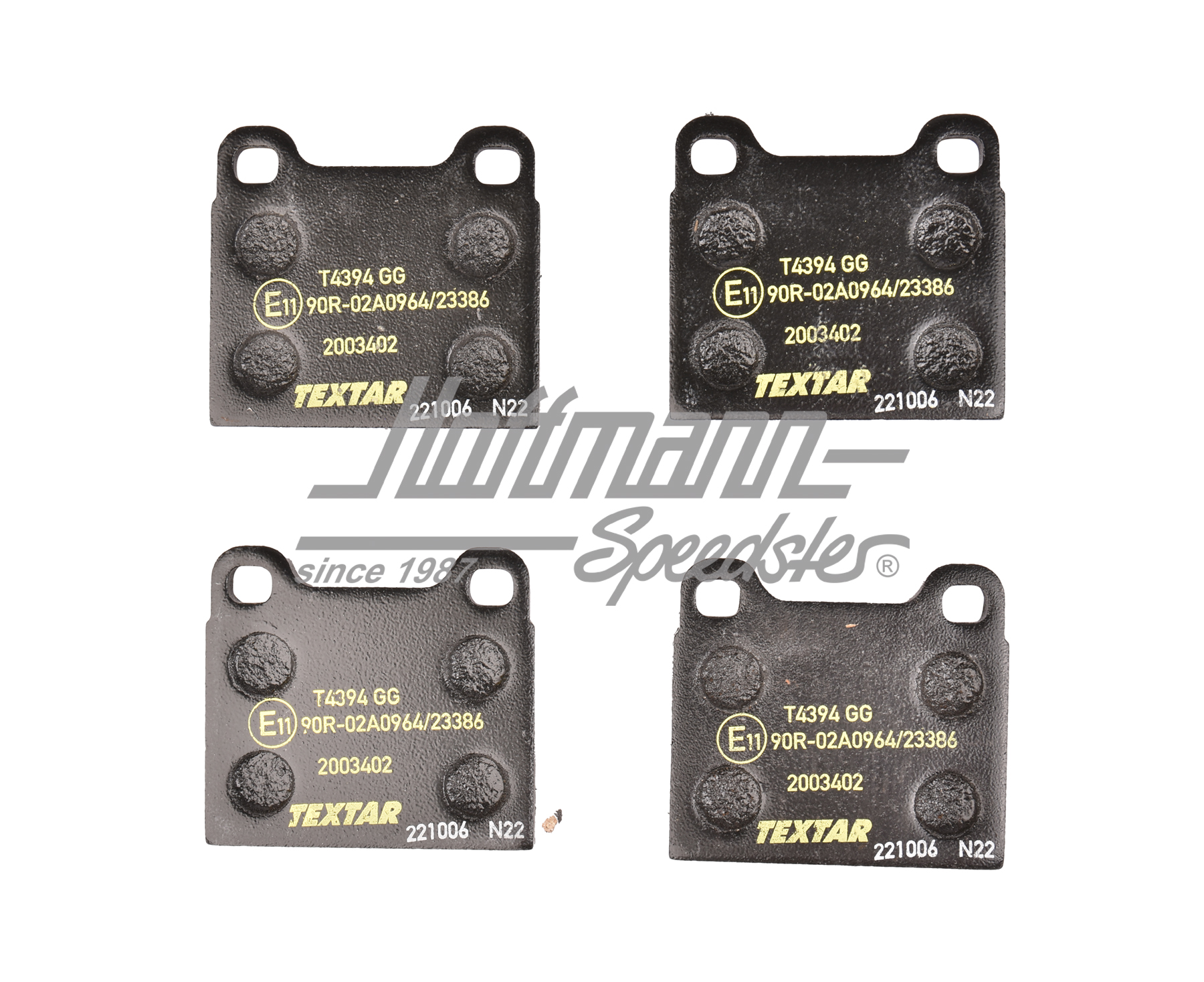 Pastiglie dei freni, anteriore/posteriore, Textar                                                   