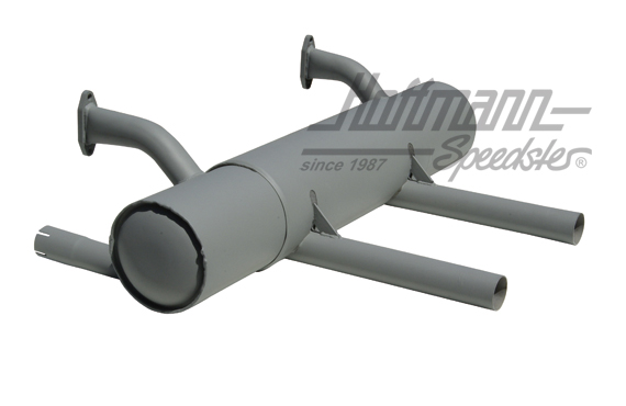 Silenziatore di scarico sportivo, 356 A,B,C, 1.6, 2 x 45 mm                                         