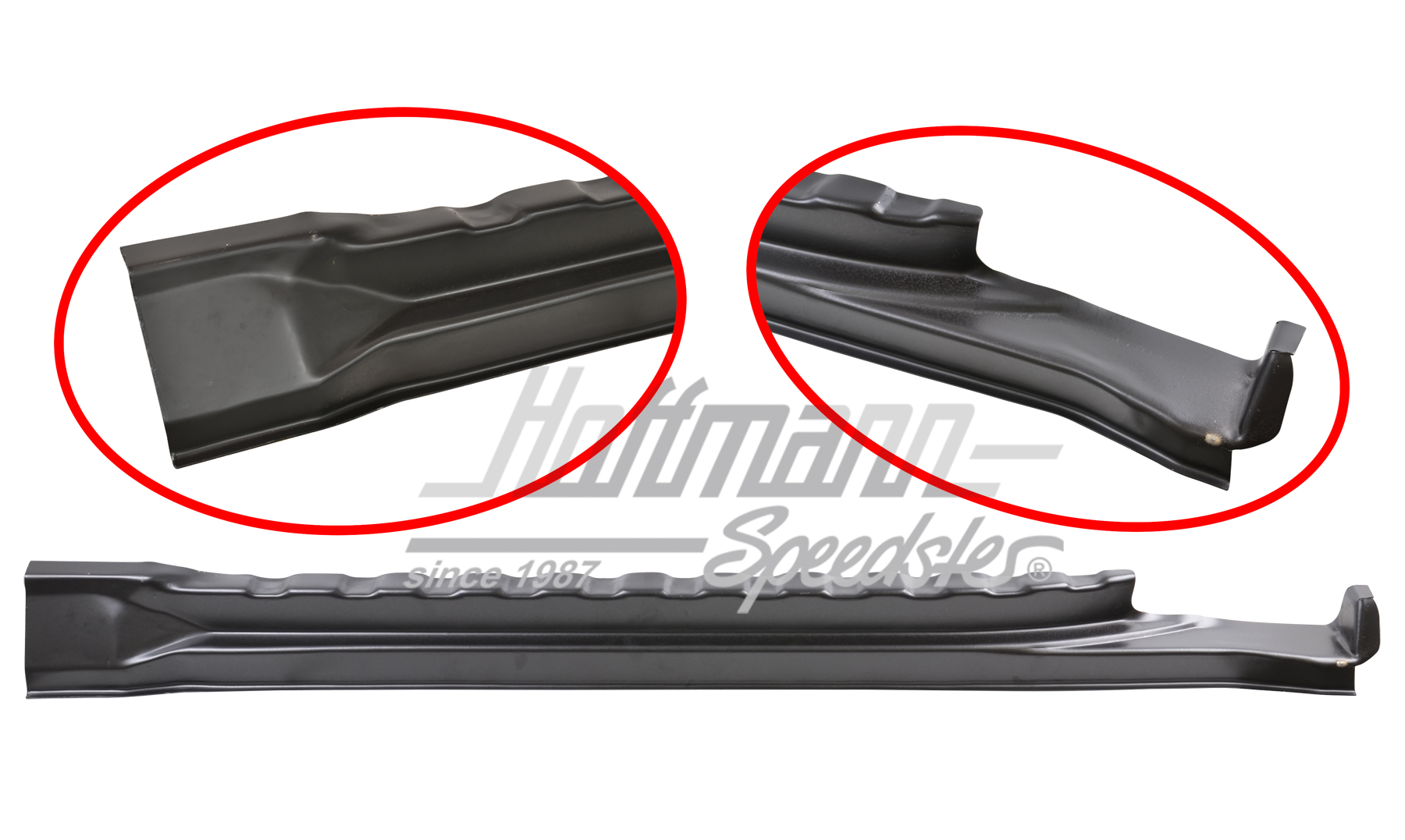 Guida della porta scorrevole, in basso, 9.90-6.03, destra | 701 803 622 D | 408-8100-42