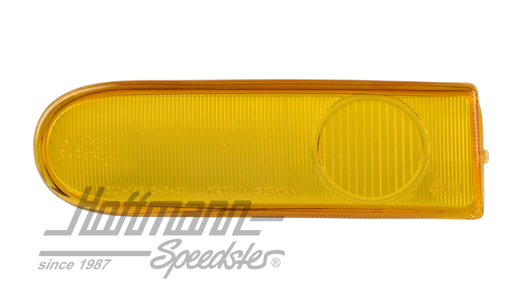 Vetro, fendinebbia, 993, giallo, sinistra | 9ES 142 343-02G | 580-1964-11
