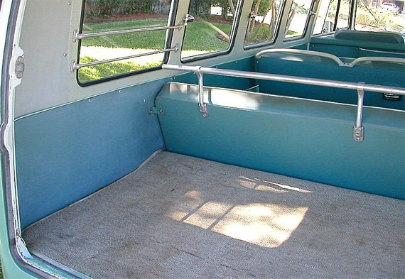 Jail Bars, panca posteriore, Furgone T1 / T2, Style 2                                               