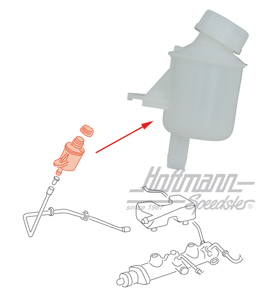 Serbatoio liquido del freno, superiore, 8.68-7.72                                                   