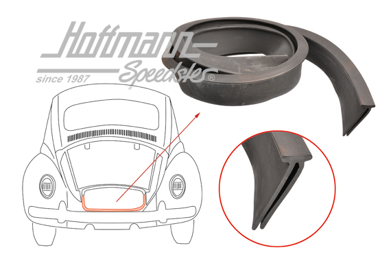 Guarnizione vano motore, posteriore, lamiera di chiusura, 66- | 111 813 705 A | 020-5107-20