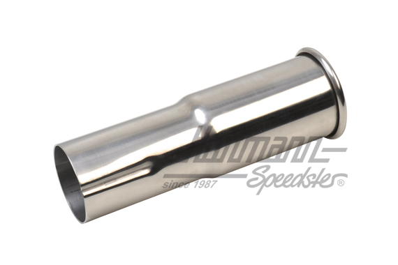 Protezione scarico, acciaio inossidabile, 50.5x170x60 mm                                            