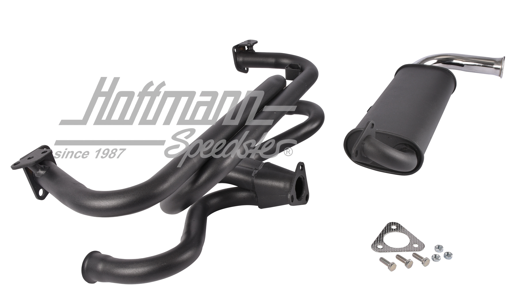 Scarico sportivo, con silenziatore laterale, 35mm                                                   