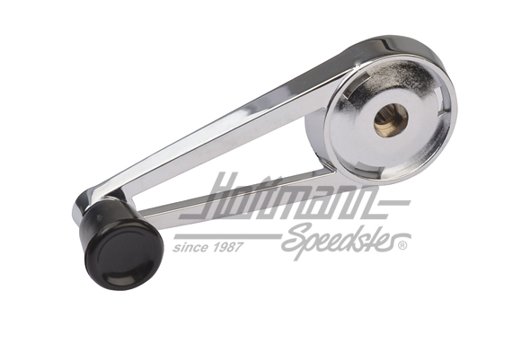 Manovella alzacristalli, di serie, cromata, 911, 65-67 
                                           