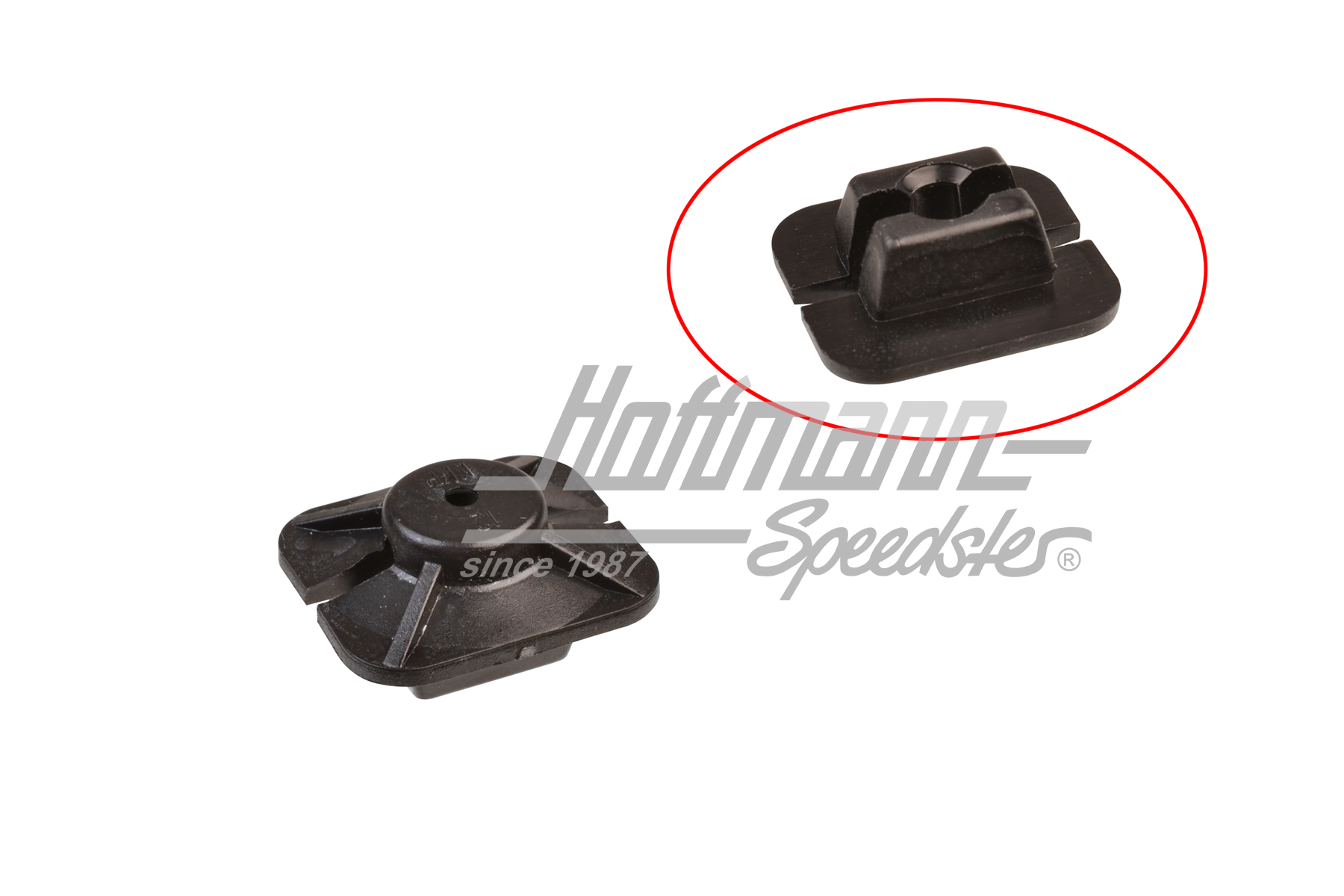 Clip, alettone, anteriore, Golf 2, 83-92 | N  902 065 01 | 208-0510