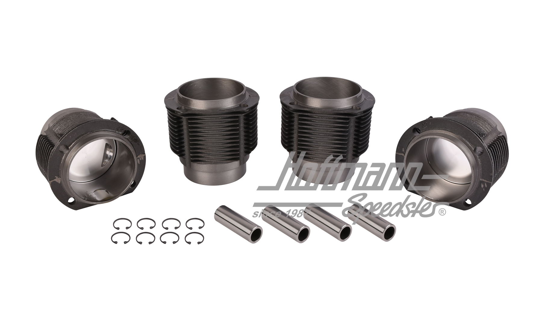 Pistoni + cilindri, 1.6, Porsche 356A/B, 86mm, JE | 008 11 86A JE | 505-0644