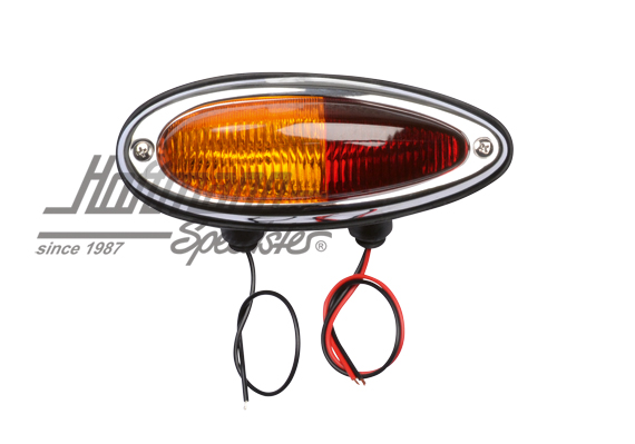 Fanale posteriore, 356, completo, arancio / rosso, sinistra | 644 631 403 10 | 510-5015-01