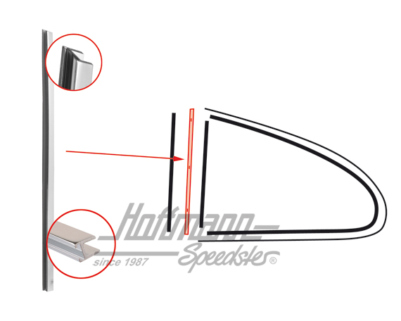 Copertura, deflettore, 55-59, sinistra | 143 847 339 | 060-0418-01