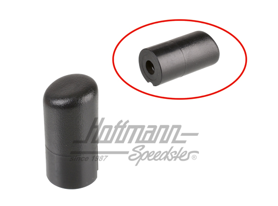 Pulsante, leva di freno a mano, 964/993, nero                                                       