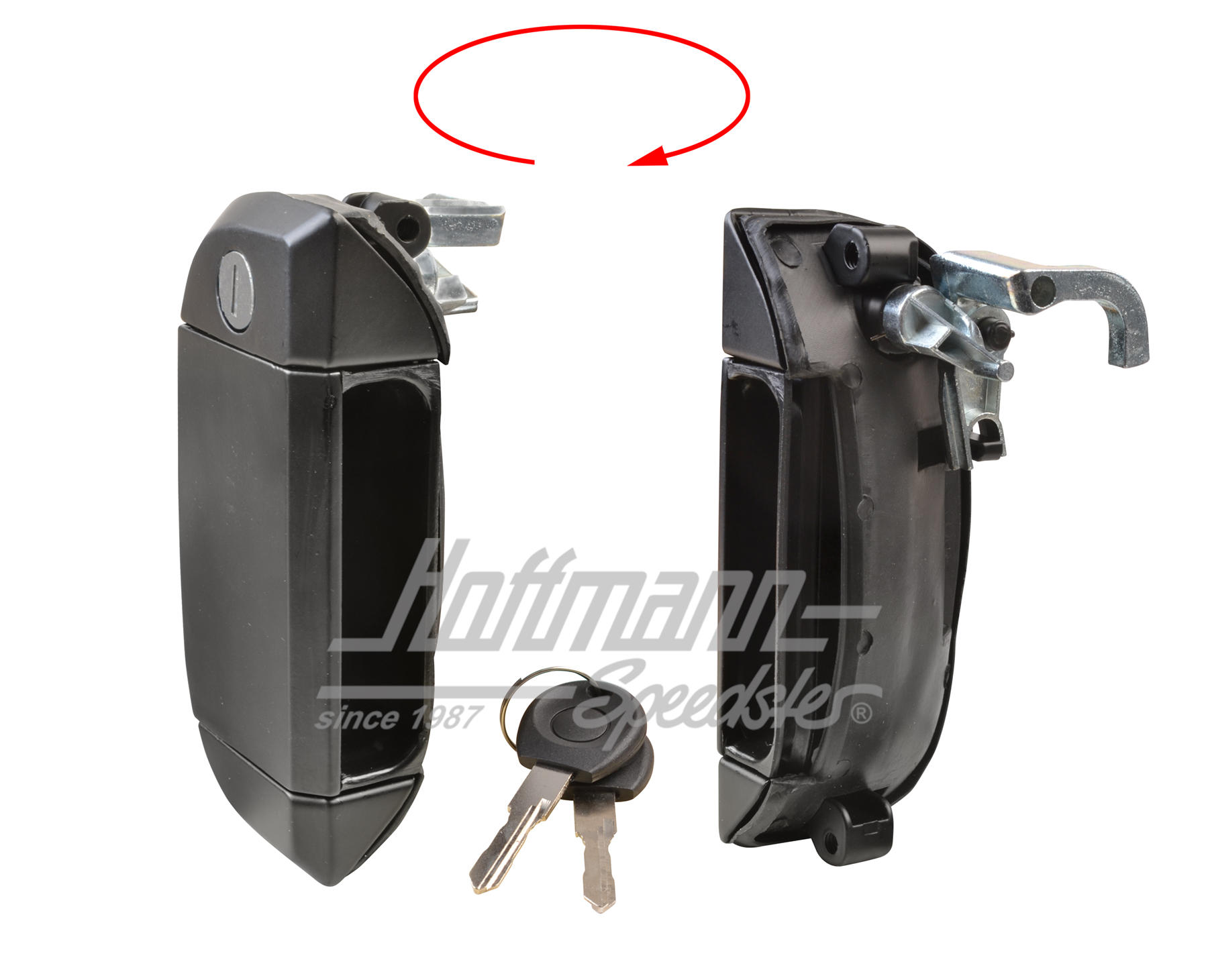 Maniglia della porta, anteriore, Furgone T4, lato sinistro | 701 837 205 | 408-1004-01
