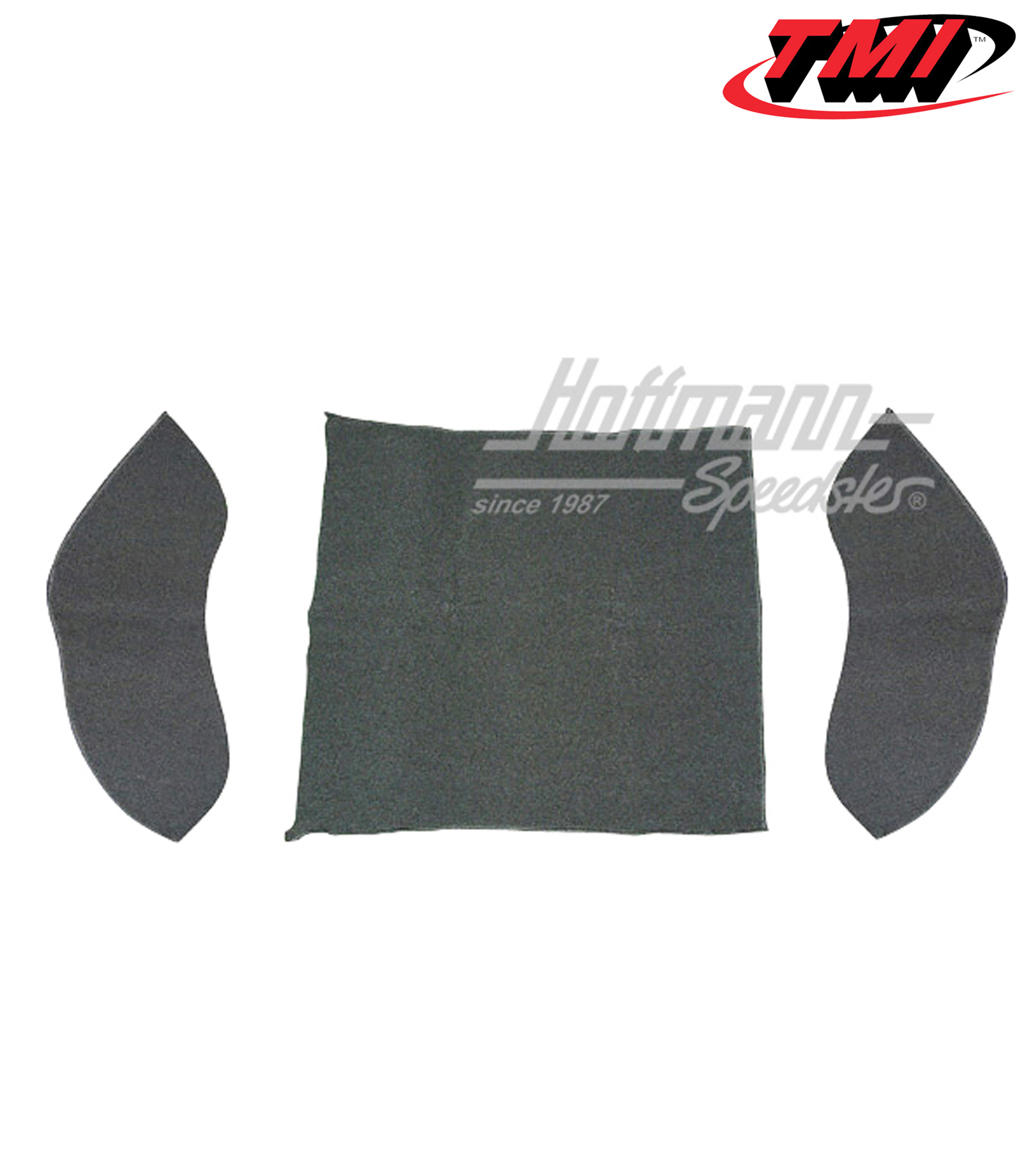 Set tappeti, bagagliaio, Berlina, grigio, 8.57-7.64 | 34-R1101-407 | 020-5345