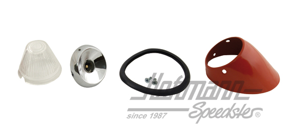 Lampeggiatore, completo, -7.57, USA, trasparente, destra                                            