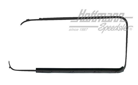 Modanatura per la portiera, nera, Furgone T2, 67-79, sinistra | 211 853 321 BS | 090-6150-01