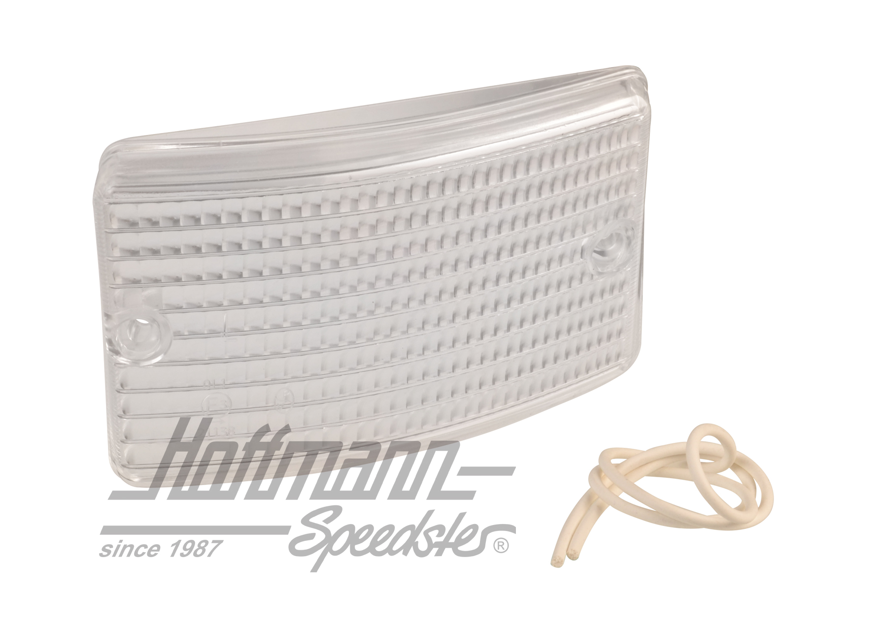 Vetro lampeggiatore, 924/944, bianco, sinistra
                                                    