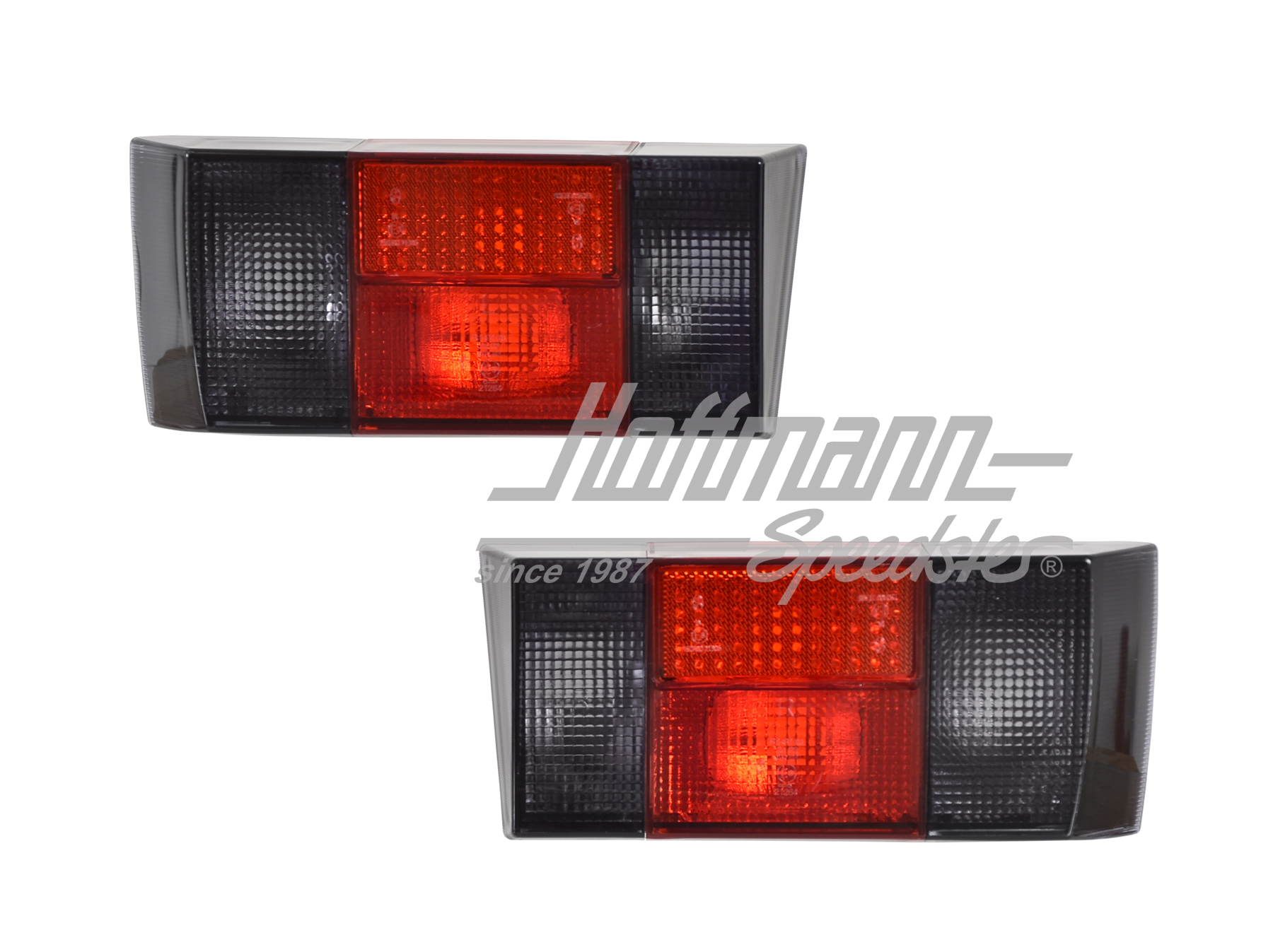 Luci posteriori, Golf 1, 74-93, rosso/nerofumo | 171 945 111 K / 171 945 112 K | 190-4390-80