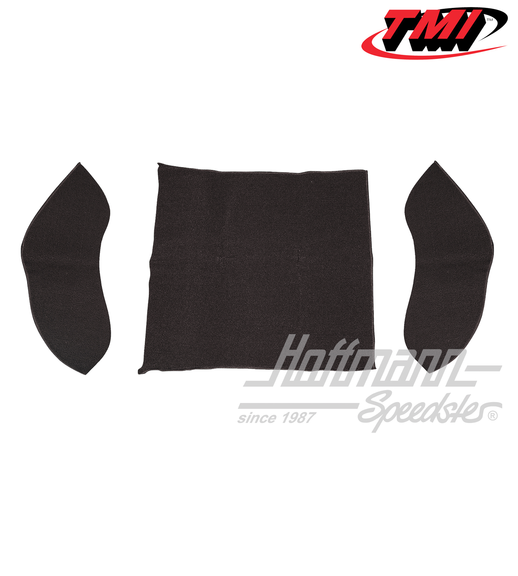 Set tappeti, bagagliaio, Berlina, nero, 8.57-7.64 | 34-R1101-301 | 020-5339