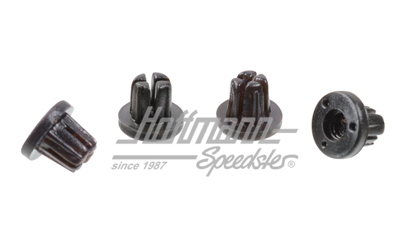 Clip supporto, emblema (4 pezzi), Furgone T1                                                        