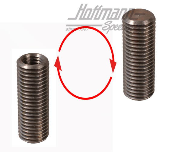 Inserto filettato, vite prigioniera, 12/8mm/34mm | 043 101 130 A | 010-1000-08