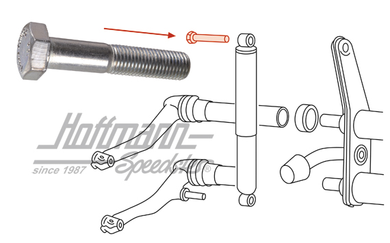 Vite, ammortizzatore, anteriore, superiore, M12 |  | 020-4235-05