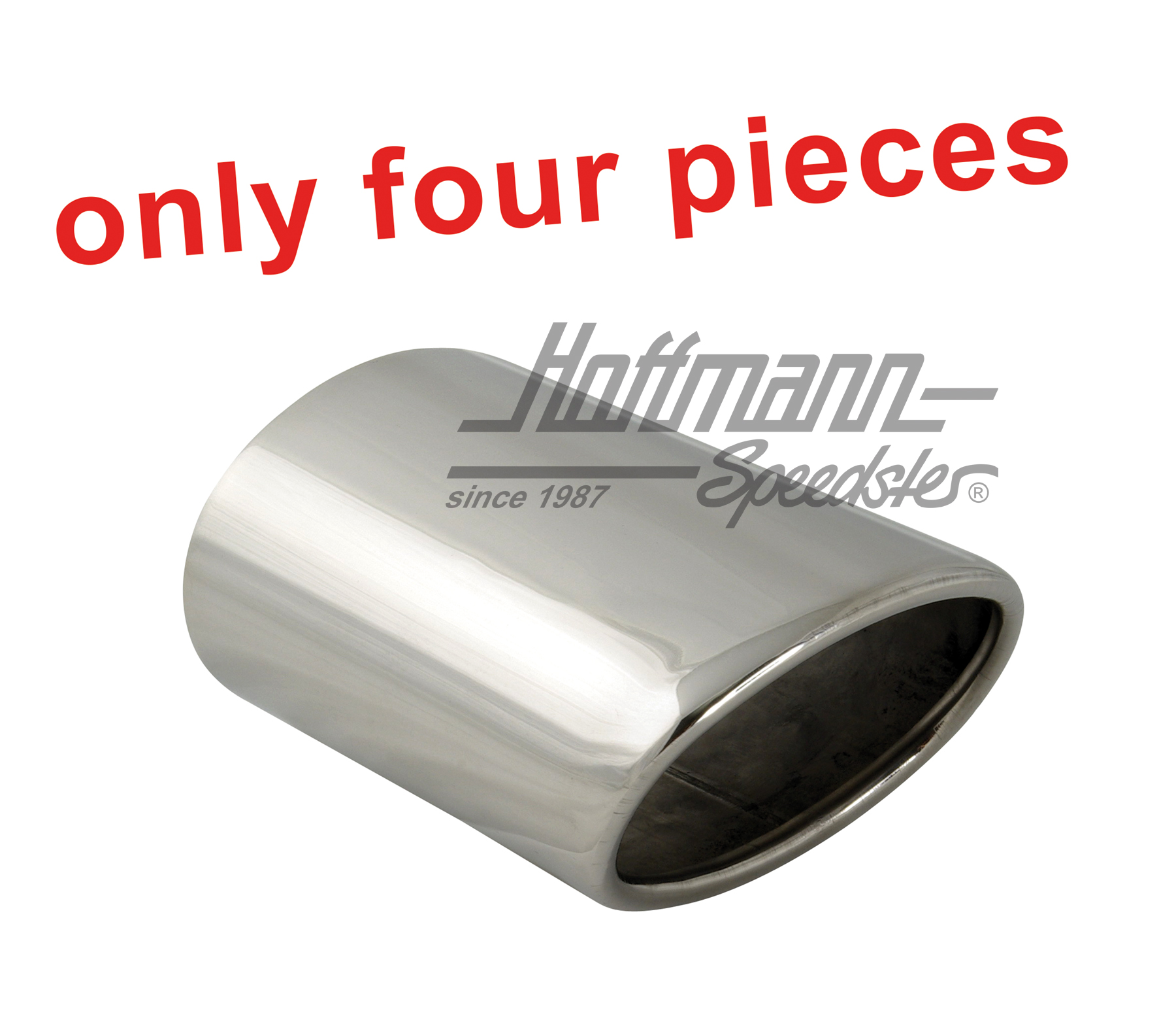 Terminale di scarico, acciaio inossidabile, universale, "New Look" | 93.900S | 520-4206