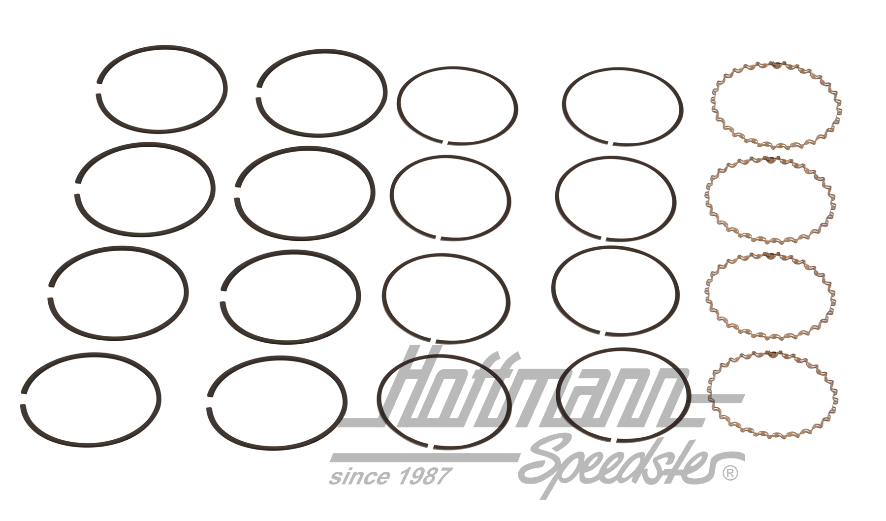 Anello del pistone,  85.5mm, motor-CT,per 4 pistoni | 070 198 169 | 307-0570