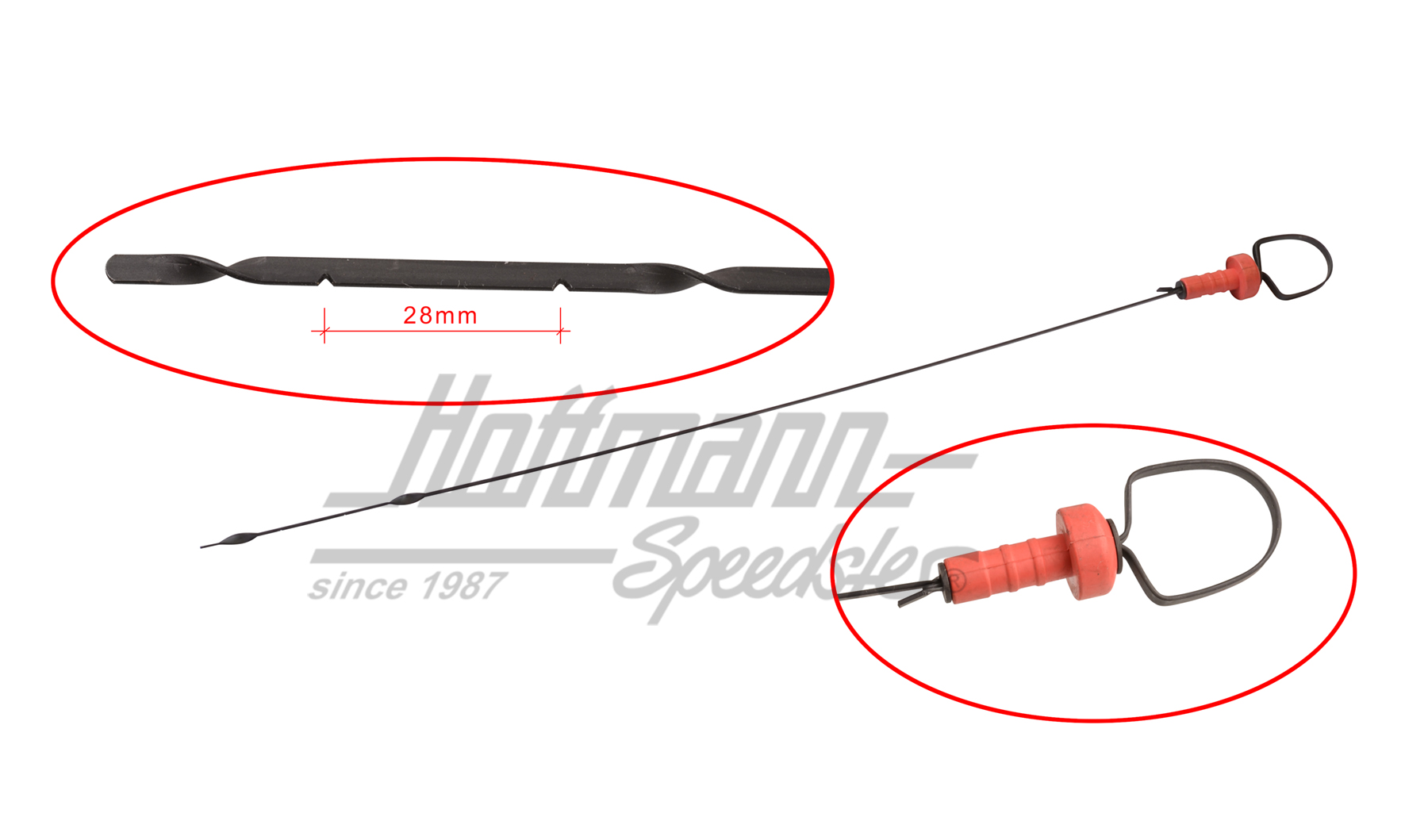 Asta livello dell'olio
, Furgone T3, WBX, 82-92 | 025 115 611 | 307-3005-06