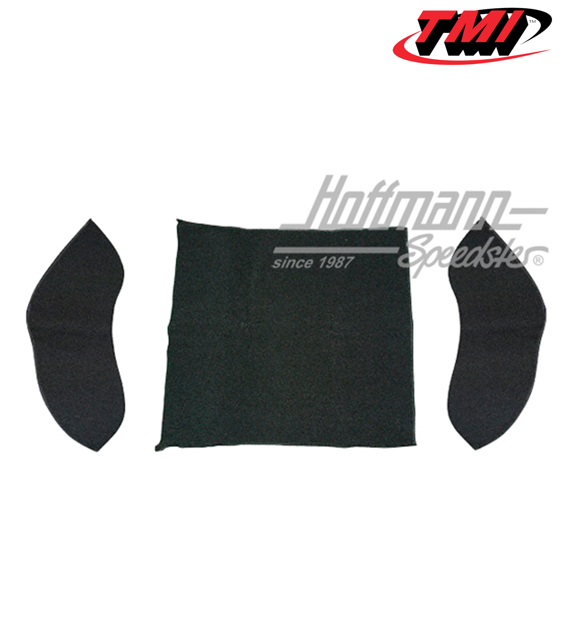 Set tappeti, bagagliaio, Berlina, velluto, nero, 8.57-7.64 | 34-R1101-801 | 055-7632