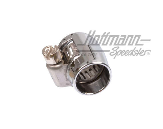 Collare per tubo flessibile speciale, alluminio cromato, 16-18mm                                    