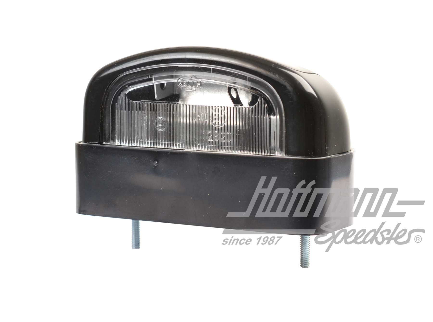 Luce di targa, nera, Hella (alta)                                                                   