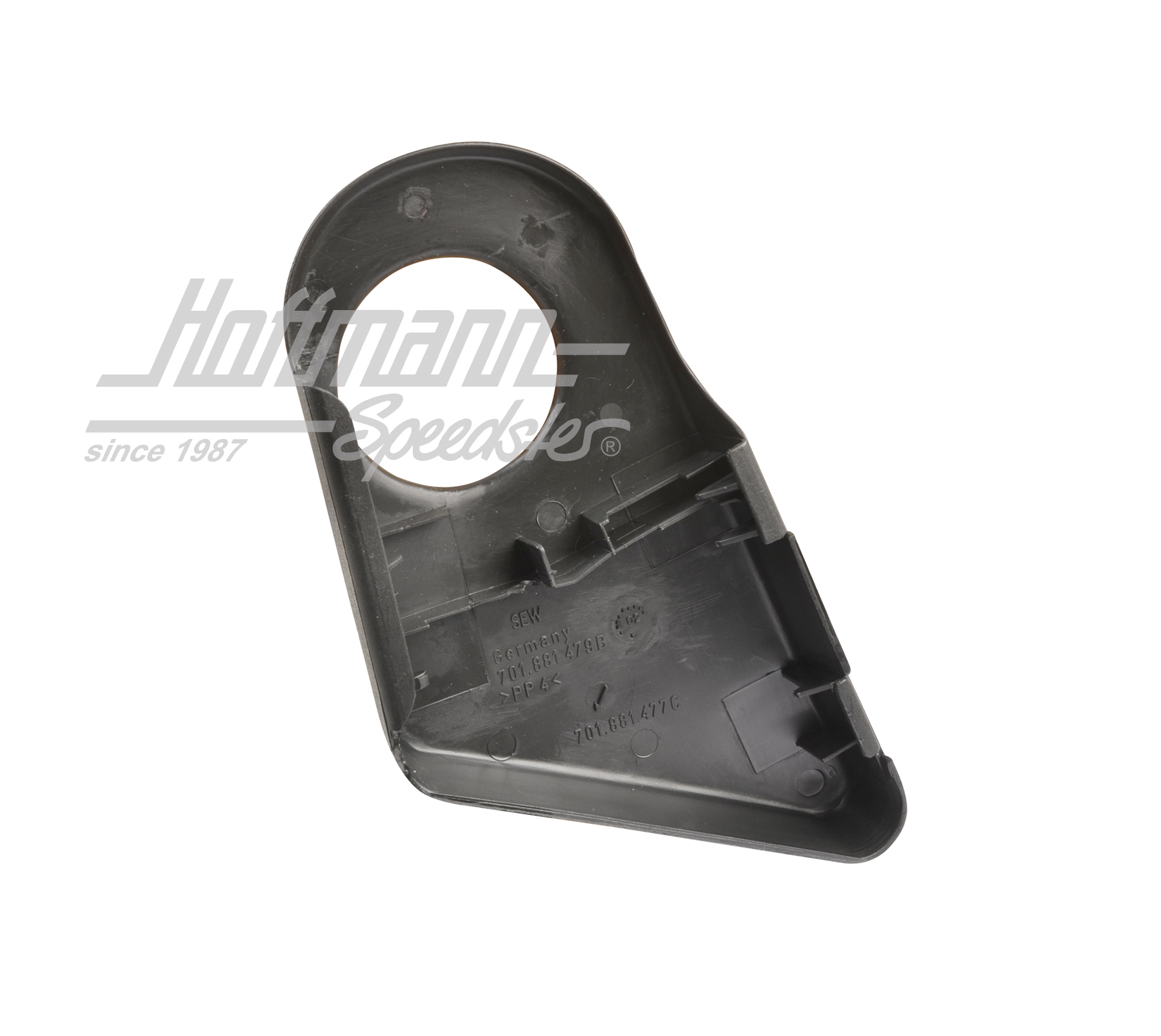 Copertura, regolazione del sedile, con foro, 96-03, sinistra                                        