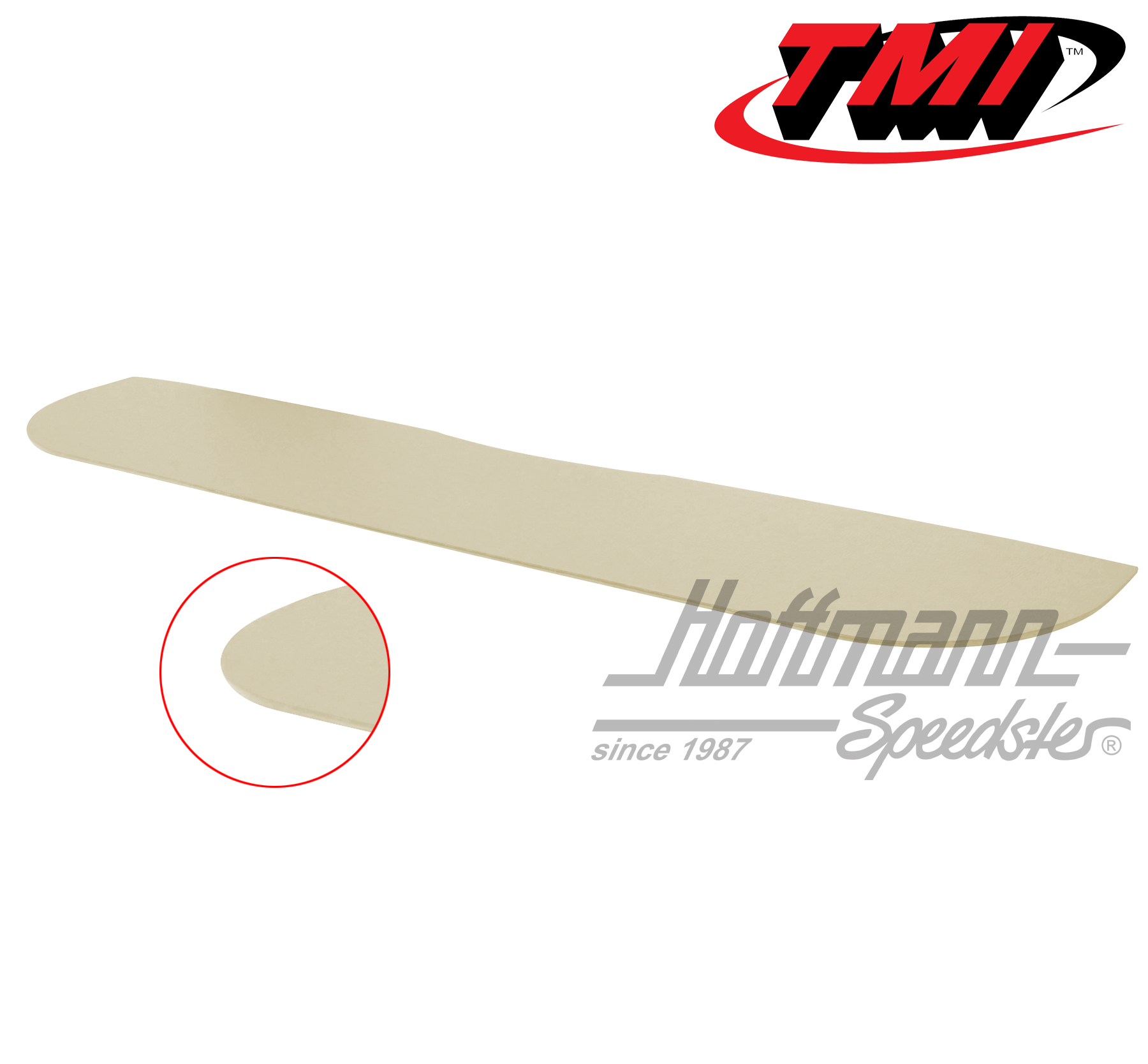 Pannello, schienale panca, superiore, 62-67, bianco antico | 10-2140-15 | 098-0716-04