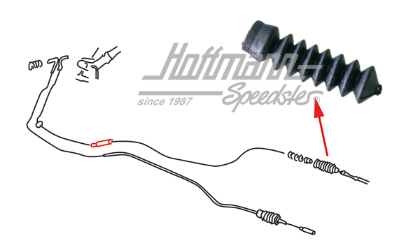 Manicotto di tenuta a soffietto
, cavo riscaldamento, T2/T3                                        