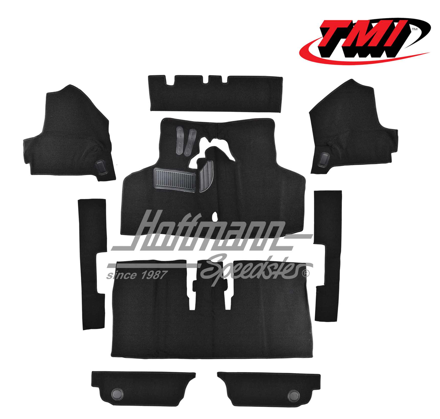 Set tappeti, Tipo 3, 4.61-7.67, nero | 34-F3029-301 | 069-9660