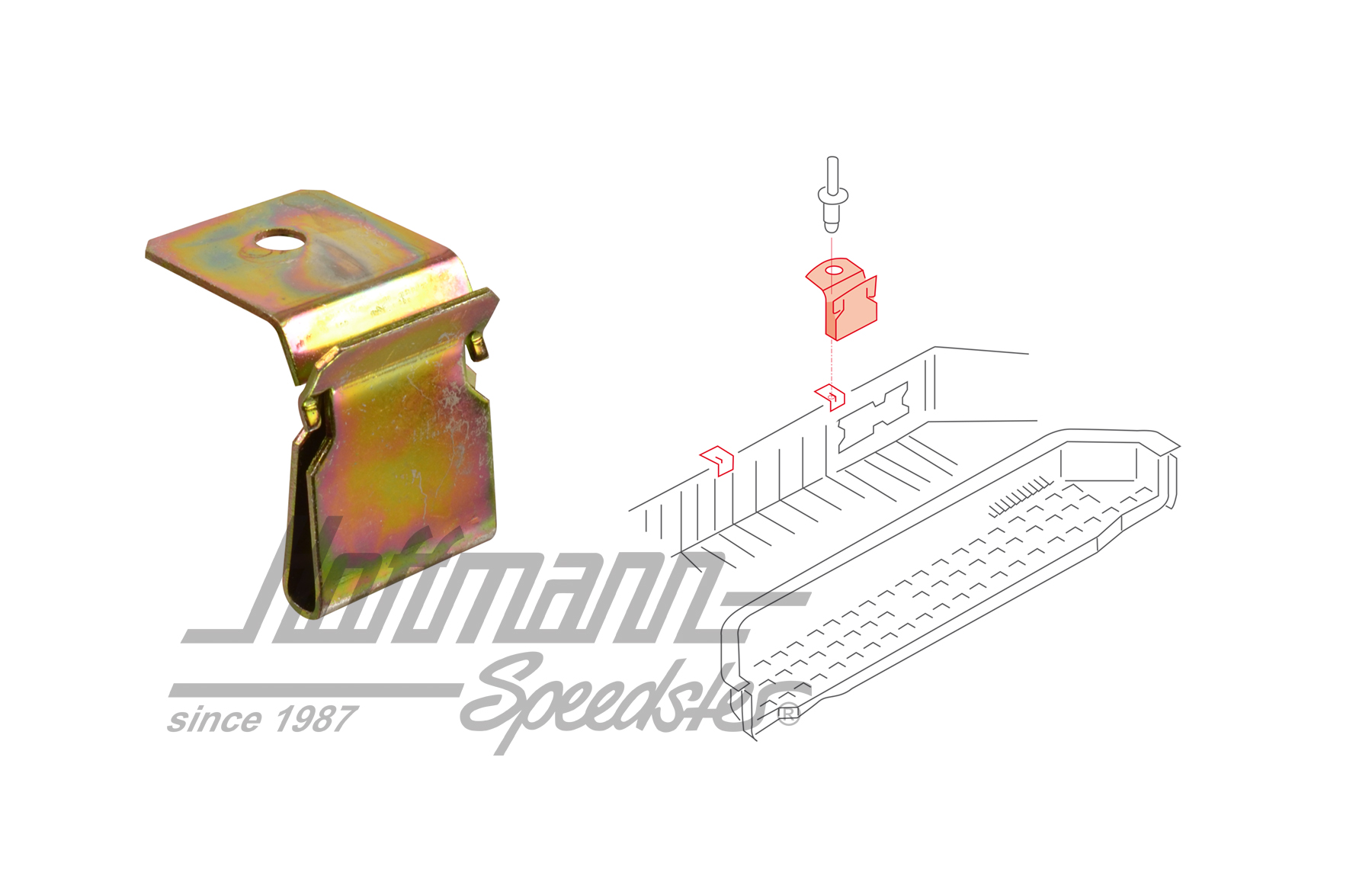 Clip, pedata, porta scorrevole
 | 701 863 727 | 408-2884-34