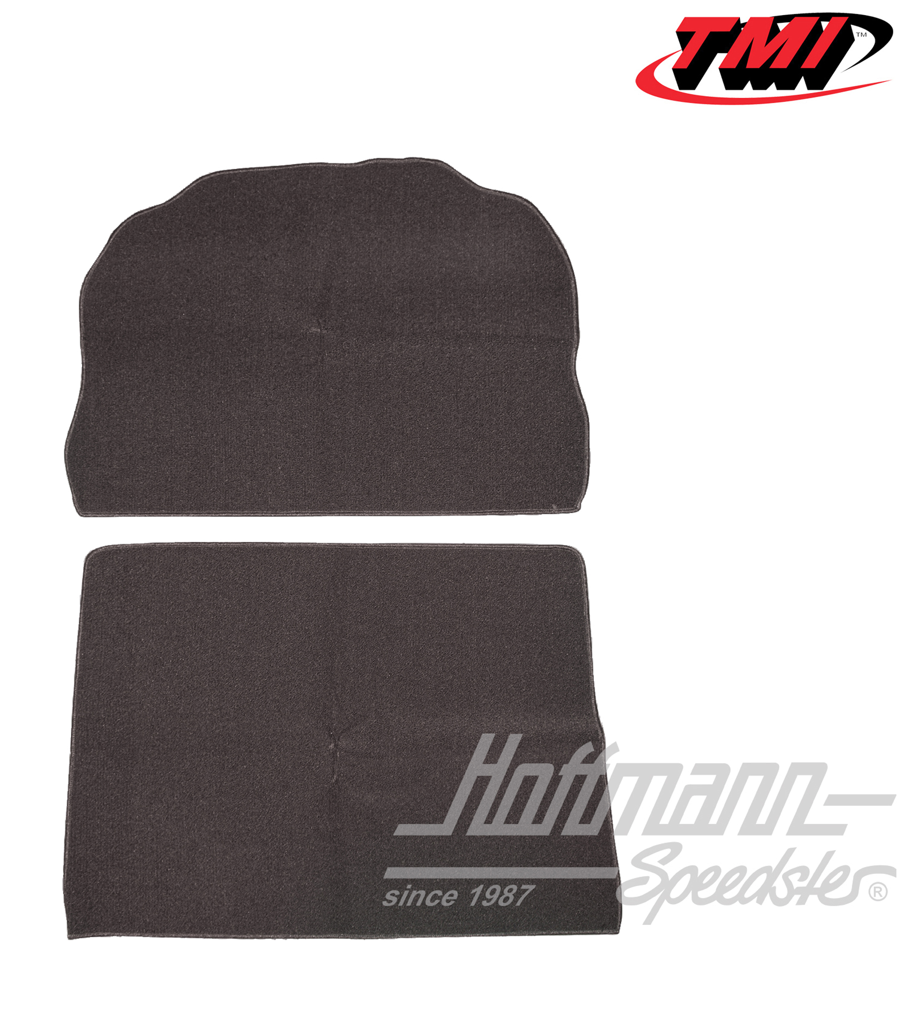 Set tappeti, bagagliaio, nero, 1302 | 34-T1254-301 | 020-5354