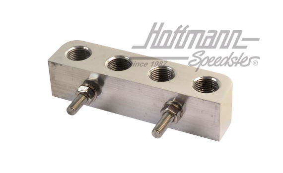 Supporto candela, alluminio lucidato                                                                