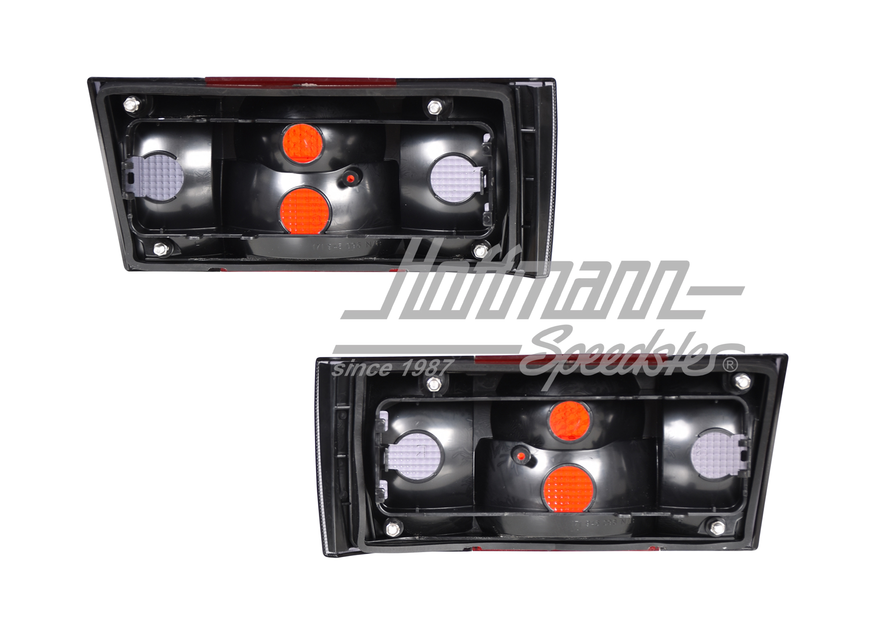 Luci posteriori, Golf 1, 74-93, rosso/nerofumo                                                      
