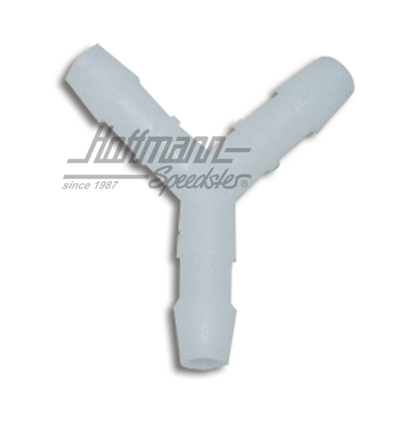 Connettore di tubo flessibile Y, 6 mm, plastica | YS 6 | 020-0776