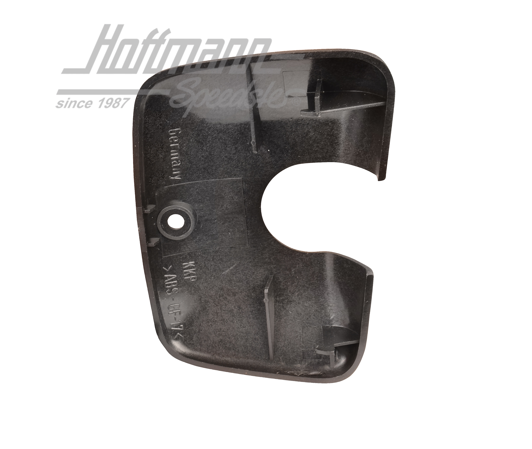 Copertura, guida portellone posteriore, nera, sinistra                                              