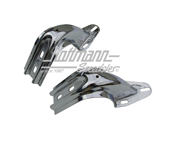 Bracci cerniera, cofano motore, cromati | AC 827 801 | 020-0733