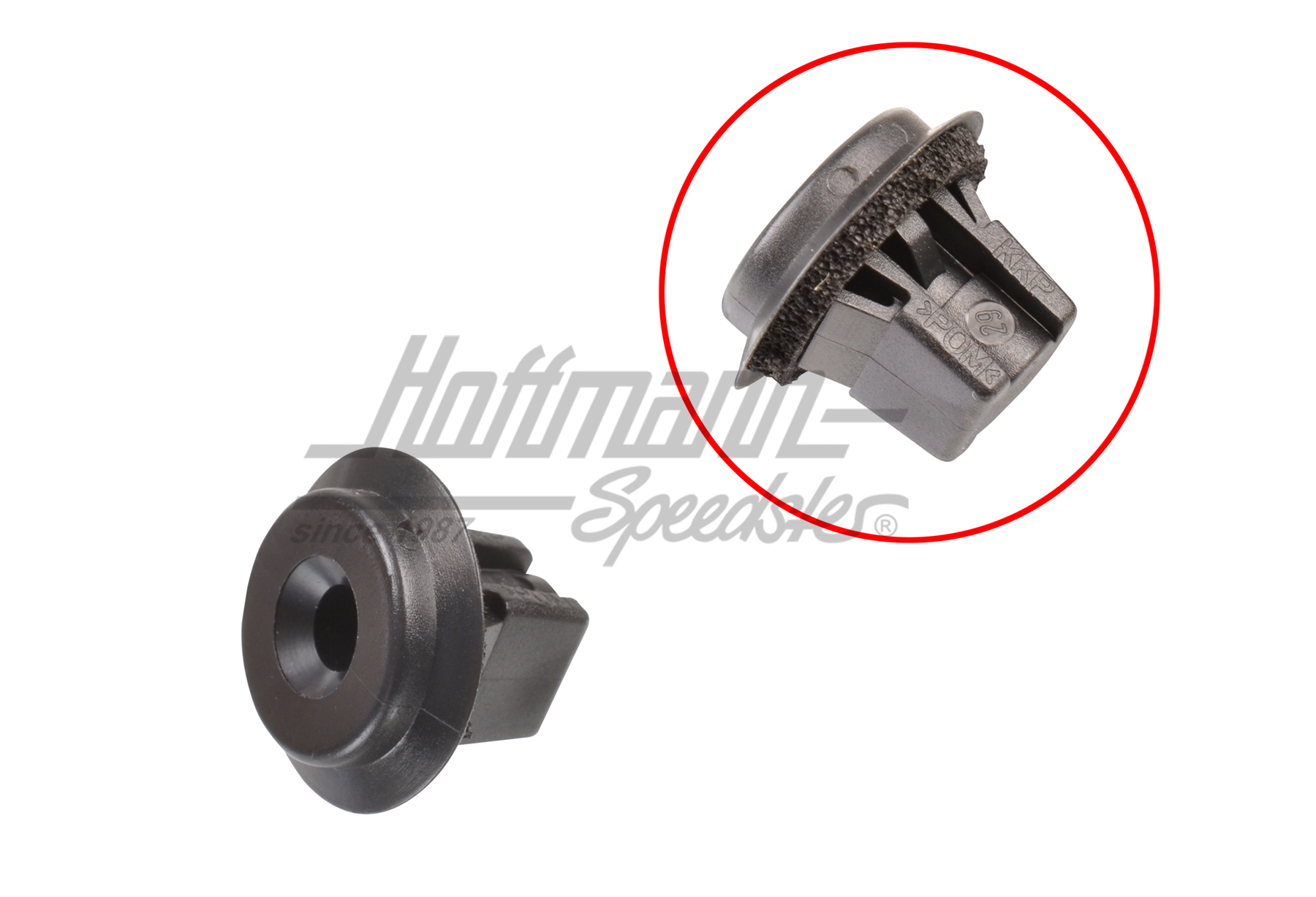 Dado di inserimento, maniglia, portellone posteriore
 | 1H6 827 584 A | 208-1138-16