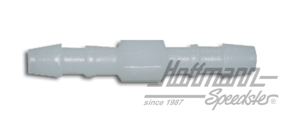 Connettore di tubo flessibile, diritto, 8 mm, plastica | GS 8 | 020-0785