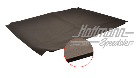 Fodera per tetto pieghevole, 56-67, Sonnenland, nera                                                