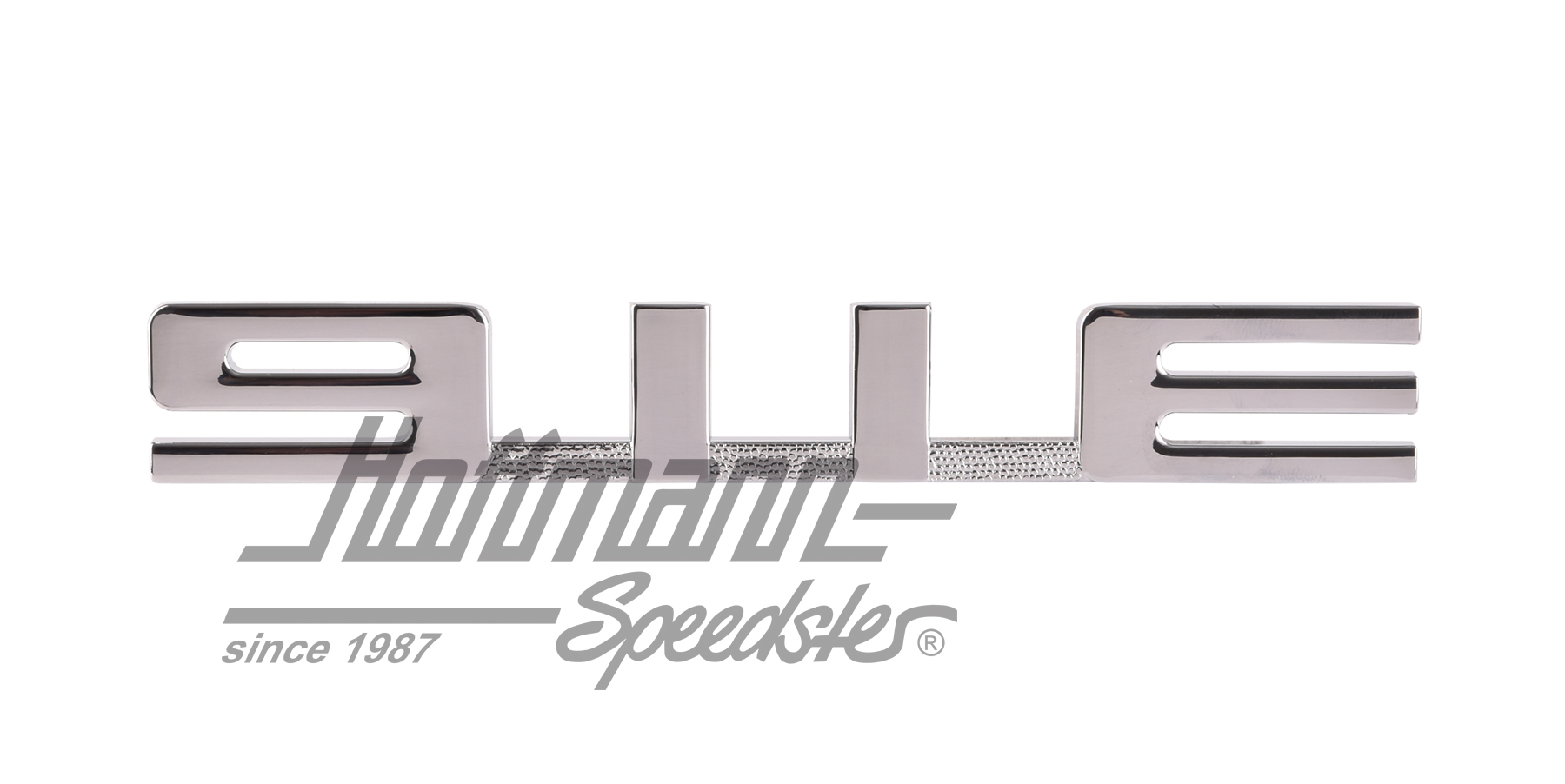 Logo, 911 E, cromato | 901 559 325 50 | 580-0953-36