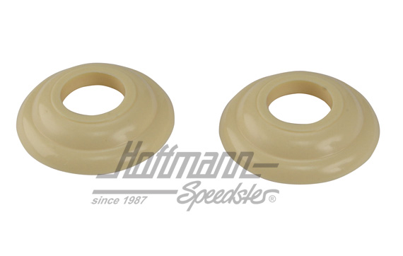 Rosetta sotto maniglie apriporta / manovella, avorio | 113 837 235 E | 020-2382-03