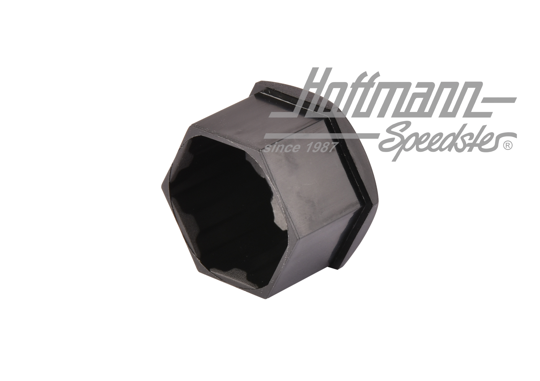 Coperchio bullone routa, 17 mm, nero                                                                